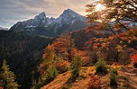 Mountains autumn trees landscape wallpaper | 4268x2796 | 175070 ...