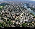 Panorama aerial of Porte De Saint-Cloud , Paris, France Stock Photo - Alamy