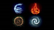 Avatar The Last Airbender Symbols Wallpaper