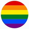 Circle, flag, gay, homosexual, lgbt, pride, rainbow icon - Download on ...