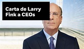 Carta de Larry Fink a CEOs - Inmobiliarios Solidarios