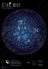 Science - Astronomy - Map - Celestial Map Of Constellations Visible ...