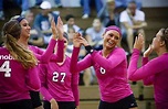 The University of Mobile volleyball team won its 20th match of the year ...