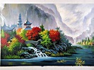 Chinese Temple Painting at PaintingValley.com | Explore collection of ...