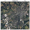 Aerial Photography Map of Carlisle, PA Pennsylvania
