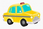 Illustration Cartoon 3D Taxi Car Cab PNG | Citypng