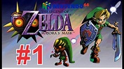 The Legend of Zelda Majora´s Mask parte 1 - Español "Presentacion" - YouTube