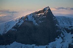 Galdhøpiggen (Galdhø Peak) is the highest mountain in Norway ...