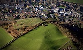 Helsby hill fort from the air | aerial photographs of Great Britain by ...