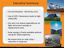 Solar product business plan