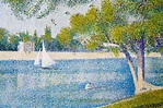 Modern Recreation of Seurat's Pointillism Painting