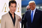 Is Matthew McConaughey a Trump supporter?