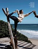 Miranda Kerr Shows Off Her Yoga Moves for ELLE France | Yoga fashion ...