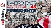 One Weird Fact About All 45 Presidents (of the United States) - YouTube