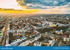 Gomel, Belarus. Aerial View of Homiel Cityscape Skyline in Autumn ...