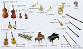 Instrumentos Musicales Con Sus Nombres