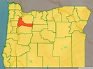 Map of Marion County, Oregon
