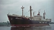 Schiffsverkehr auf dem Nord-Ostsee-Kanal 1967 - YouTube