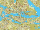 Stockholm Tourist Map - Stockholm Sweden • mappery