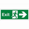 Printable Exit Signs With Arrow