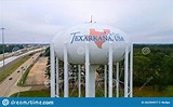 Torre De Agua De Texarkana Desde Arriba Texarkana Estados Unidos 08 De ...