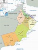 Detailed Political Map of Oman - Ezilon Maps