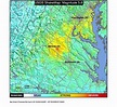 Map of the Magnitude 5.8 Virginia Earthquake of 2011 | Smithsonian Ocean