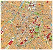 Gratis Brüssel Stadtplan mit Sehenswürdigkeiten zum Download - PLANATIVE
