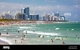 South Beach in Miami Beach, Gold Coast, Miami, Florida, Vereinigte ...