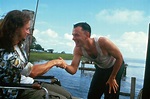 Gary Sinise as Lieutenant Dan Taylor, and Tom Hanks as Forrest Gump ...