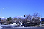 Claremont California Mountains on Claremont and Foothill Blvd ...