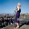 1954...Marilyn Monroe entertaining U.S. troops in South Korea. She is ...
