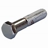 Hillman 5/16-in x 1-in Chrome Coarse Thread Hex Bolt (2-Count) at Lowes.com