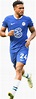 Reece James Chelsea football render - FootyRenders