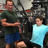 Arnold Schwarzenegger celebra a su hijo menor
