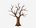 Tree Without Leaves Png Clip Art - Cartoon Tree With No Leaves ...