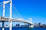 Rainbow Bridge, on one page charms and highlights quickly, Tokyo ...