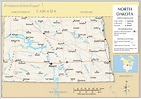 Reference Maps of North Dakota, USA - Nations Online Project