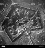 Luftbild der Festung Maubeuge, Frankreich, WW1 Stockfotografie - Alamy