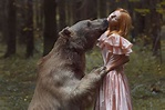 Wild animals and elegant girls together in dream-like photographs ...