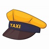 Cap taxi driver icon, cartoon style 14637008 Vector Art at Vecteezy