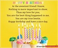 Birthday Poem For Sweet Friend - BirthdayWishings.com