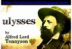 Ulysses – Alfred Tennyson - English Grammar A To Z