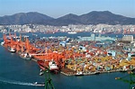 Container Terminal Busan Port South Korea [29241936] | South korea ...