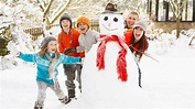 HD Snowman Children People Joy Winter Free Photos Wallpaper | Download ...