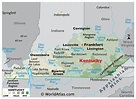 Mapas de Kentucky - Atlas del Mundo