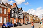 Arquitectura De Stratford En Avon, Inglaterra, Reino Unido Imagen de ...