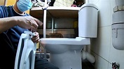安裝坐廁教學 Install toilet teaching - YouTube