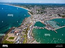 France, Manche, Cotentin, Granville (vue aérienne Photo Stock - Alamy
