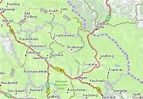 MICHELIN-Landkarte Bodenmais - Stadtplan Bodenmais - ViaMichelin